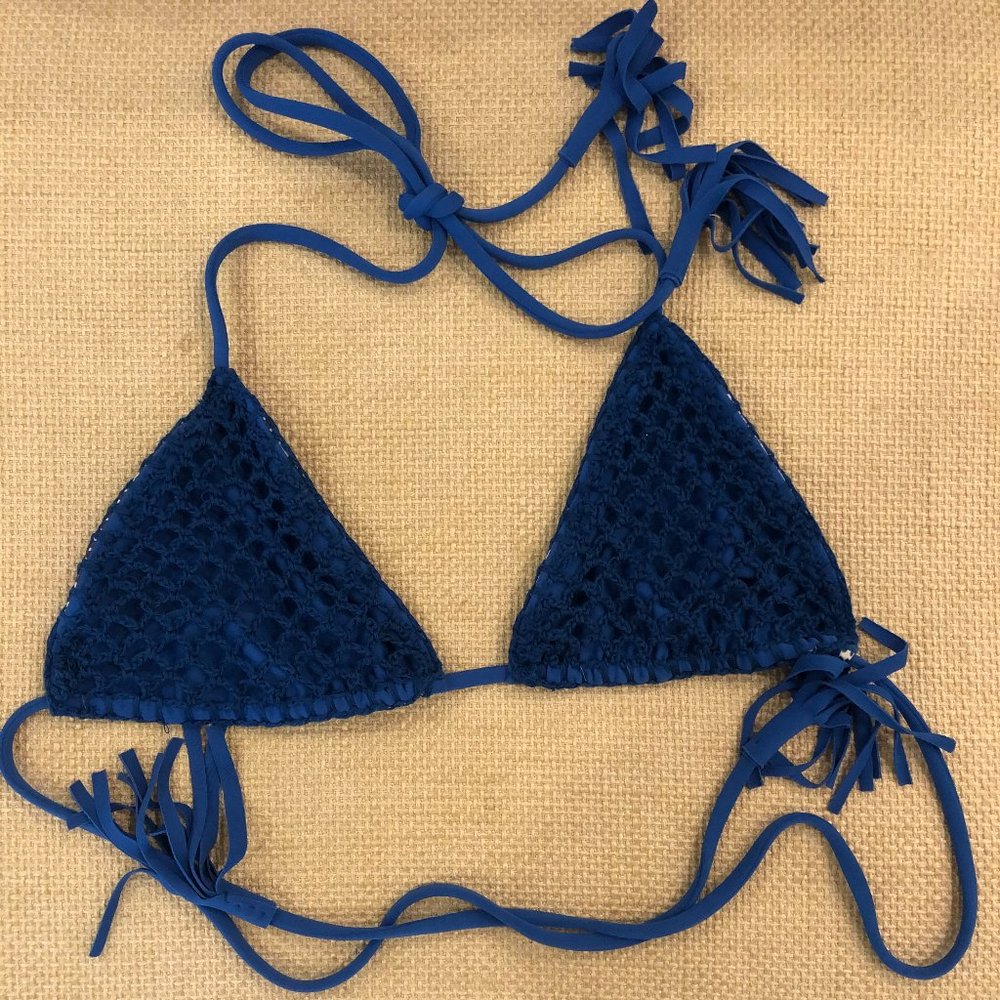 Acacia Humuhumu Crochet Top -- Size M in Peahi